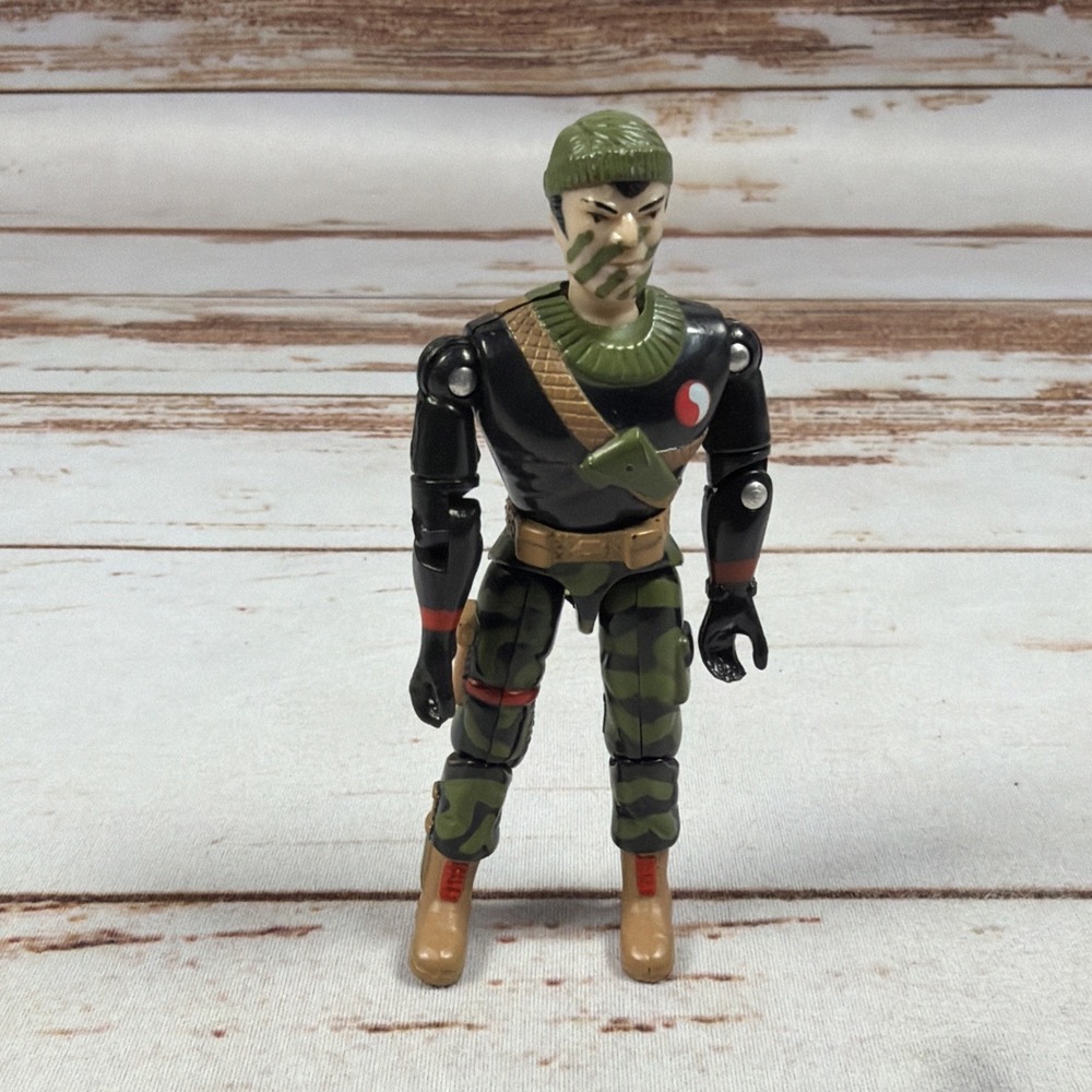 Vintage Lanard The Corps GI Joe KO Dragon Han Action Figure 3.75"